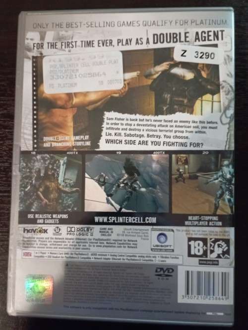 Tom Clancy`s Splinter Cell: Double Agent [PS2]